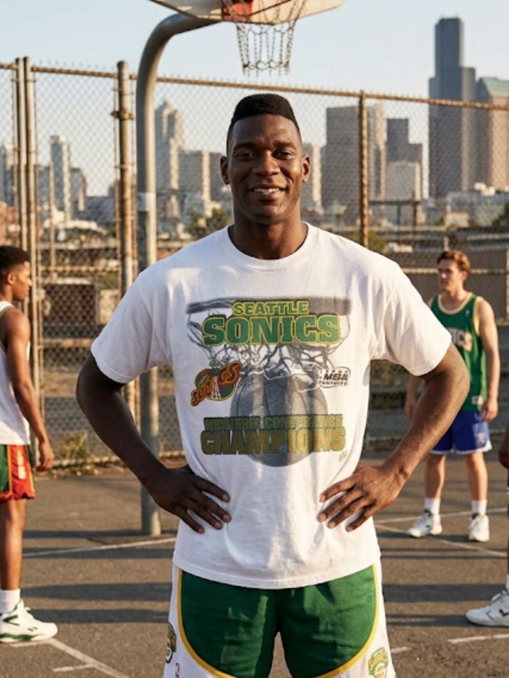 Seattle SuperSonics Vintage White Shirt Grail